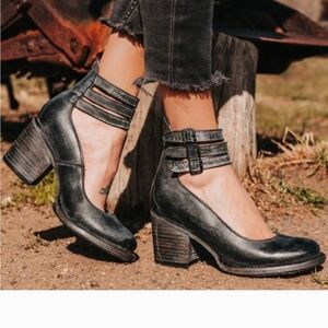 FREEBIRD By Stephen Black Leather Strap Heals